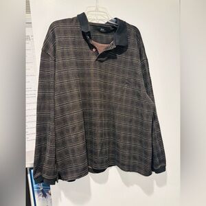 MARC EDWARDS Men's Long Sleeve Polo Shirt